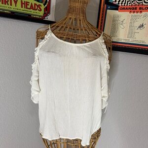 Chic Off-White Women's Blouse